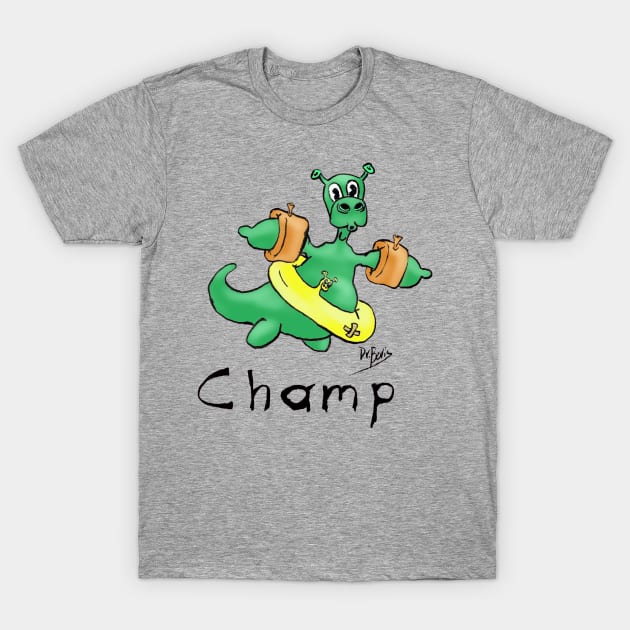 Champ T-Shirt by Happy Horror Coffee Break